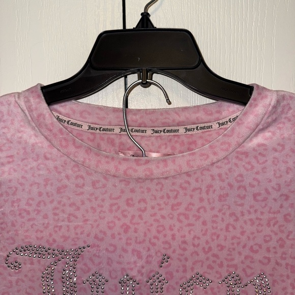 Juicy Couture Velour Leopard Print Pyjama Set - Picture 3 of 14